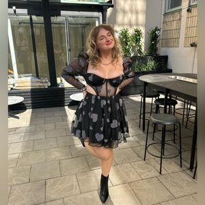 For Love and Lemons Cut Out Dress